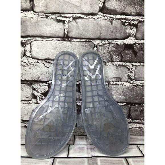 Vince Camuto Clear Rubber Chain Casual Thong Sandals Women Sz 6M US/36EU - Picture 13 of 16